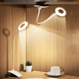 Led Okuma Işığı Lambaları Klipler Esnek Boyunlu Çocuk Masa Lambası Usb Şarjlı (Yurt Dışından)