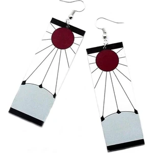 Tanjiro Küpe Kamado Tanjirou'nun Hanafuda Küpesi, Anime Hediyesi (Yurt Dışından)