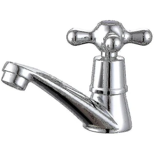 Tek Soğuk Su Musluk Suyu Musluğu, Krom Tek Soğuk Musluk Havzası Su Musluğu, Ev Banyo Tuvalet Lavabo Havzası Mutfak Için (Yurt Dışından)