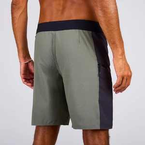Olaian Sörf Boardshort - 19" - Haki - 500