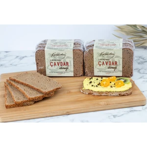 %100 Tam Çavdar Ekşi Mayalı Ekmekler 2'li Seçim 2 x 500 gr