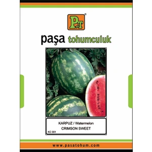 Paşa Tohumculuk Crimson Sweet Karpuz Tohumu 25 Gr.