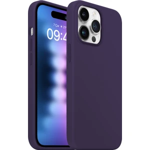 Buff iPhone 15 Pro Max Rubber Fit Kılıf Purple