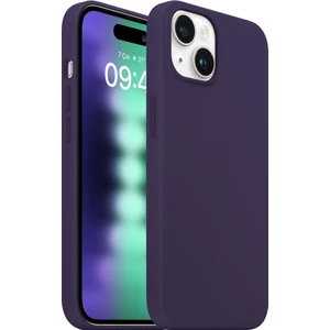 Buff iPhone 15 Plus Rubber Fit Kılıf Purple