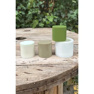 Silindir 3D Mum Kalıbı 6x6x6 ( Silikon ) 1 Adet