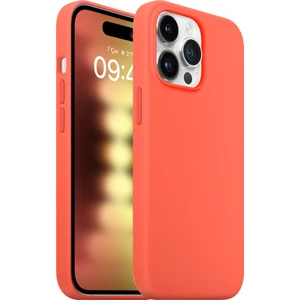 Buff iPhone 15 Pro Rubber Fit Kılıf Nectarine