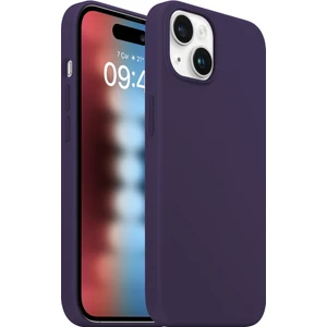 Buff iPhone 15 Rubber Fit Kılıf Purple