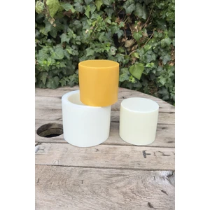 Silindir 3D Mum Kalıbı 10x10x10 ( Silikon ) 1 Adet