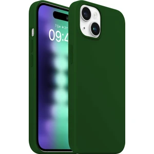 Buff iPhone 15 Plus Rubber Fit Kılıf Dark Green