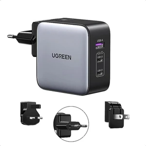 Nexode 65W Gan 2*type-C 1*usb-A 3 Portlu Seyahat Şarj Cihazı