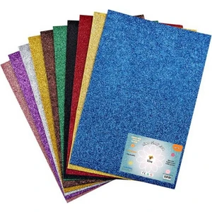 Eva 35X50 cm Simli Yapışkanlı 2 mm Karışık 10 Renk