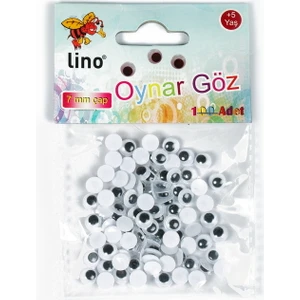 Oynar Göz 7 mm Çapında 100 Adet
