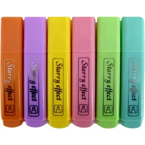 Pastel Fosforlu Kalem 6 Lı (FL-8102-6)