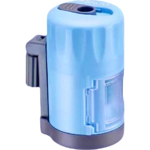 Kılıflı Mini Kollu Kalemtıraş 03420 Mavi