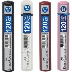 Faber Castell Grıp Min 2b 60 mm Kalem Ucu 120 Li 0.7 4 Adet Yeni Renkler