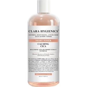 Hygienics Calming Cica Leke Karşıtı Sakinleştirici Nemlendirici  Etkili Vegan Yüz Ve Vücut Gece Tonik 400 Ml
