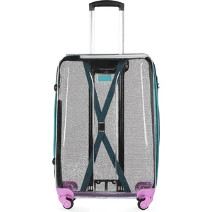 Wexta WX-280 Şeffaf Policarbon Orta Boy Valiz