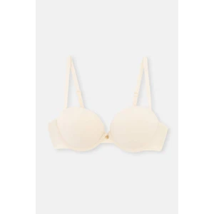Ekru 1080KC Lily Straplez Push-Up Destekli Sütyen