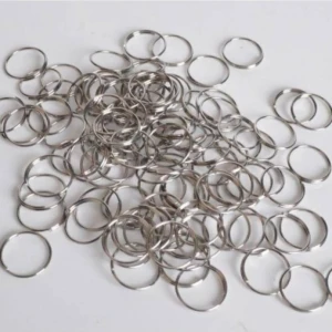 Efe Toys Küpe Kolye Takı Kristal Anahtarlık Olta Birbirine Ekleme Aparatı Çelik Metal Avize Kancası (50) Adet