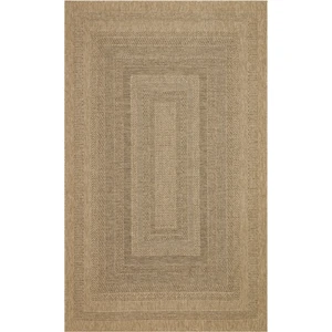 Eko Halı Salda Sld 02 Natural Suya Dayanıklı Jüt Görünümlü Modern Yıkanabilir Jüt Kilim