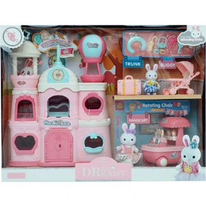 Bay Dreamy Mi̇ni̇ Tavşan Mi̇ni̇ Kale Oyun Seti̇