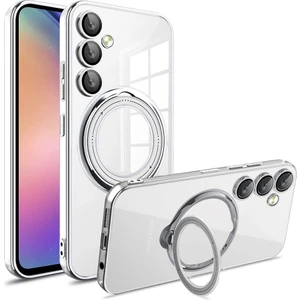 Samsung Galaxy A54 5g Pc+Tpu Rotasyon Kickstand Cover Telefon Kılıfı Magsafe ile Uyumlu (Yurt Dışından)