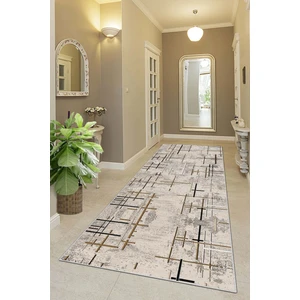 West Home Makinede Yıkanabilir Kaymaz Taban Leke Tutmaz Modernkesme Yolluk Mutfak Yolluk Halı Yolluk