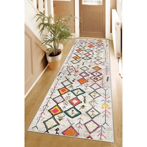 West Home Makinede Yıkanabilir Kaymaz Taban Leke Tutmaz Modernkesme Yolluk Mutfak Yolluk Halı Yolluk