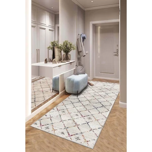 West Home Makinede Yıkanabilir Kaymaz Taban Leke Tutmaz Modernkesme Yolluk Mutfak Yolluk Halı Yolluk