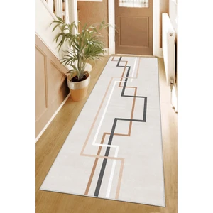 West Home Makinede Yıkanabilir Kaymaz Taban Leke Tutmaz Modernkesme Yolluk Mutfak Yolluk Halı Yolluk