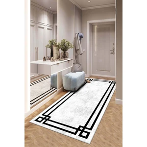 West Home Makinede Yıkanabilir Kaymaz Taban Leke Tutmaz Modernkesme Yolluk Mutfak Yolluk Halı Yolluk