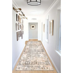 West Home Makinede Yıkanabilir Kaymaz Taban Leke Tutmaz Modernkesme Yolluk Mutfak Yolluk Halı Yolluk