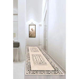 West Home Makinede Yıkanabilir Kaymaz Taban Leke Tutmaz Modernkesme Yolluk Mutfak Yolluk Halı Yolluk