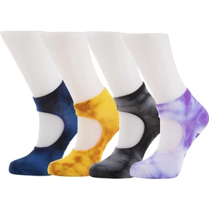 Moyra Socks 4'lü Batik Desen Yoga Pilates Çorabı