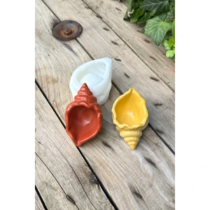 Venüs Deniz Kabuğu Şekilli Kap Kalıbı ( Silikon )