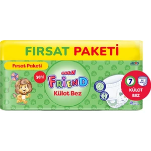 Goo.n Friend 7 Numara Külot Bebek Bezi Ultra Fırsat Paketi - Cilt Dostu - 84 Adet