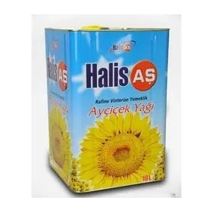 Halis Ayçiçek Yağ 18 Lt