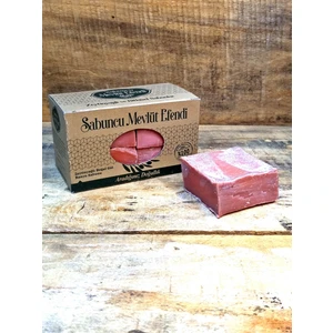 Sabuncu Mevlüt Efendi Gül Kokulu Doğal Zeytinyağlı Katkısız Banyo Sabunu 400 gr (4'lü Paket) – Renklendiricisiz