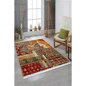 Kaymaz Tabanlı Makinada Yıkanabilir Dekoratif Salon Halısı Mutfak Halısı Yolluk