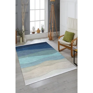 Kaymaz Tabanlı Makinada Yıkanabilir Dekoratif Salon Halısı Mutfak Halısı Yolluk