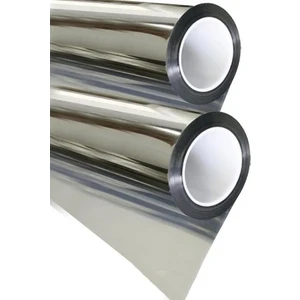 Aynalı Cam Filmi Silver 67 cm x