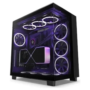 H Series H9 Elite Edition CM-H91EB-01 Temperli Cam Siyah Mid Tower Gaming (Oyuncu) Kasa