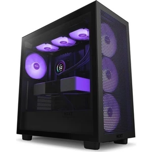H Series H7 (2023) Flow Edition Black Tempered Glass Rgb USB 3.2 Atx Mid Tower Kasa