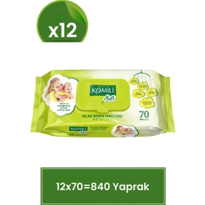 Soft Islak Havlu 12 x 70 840 Yaprak