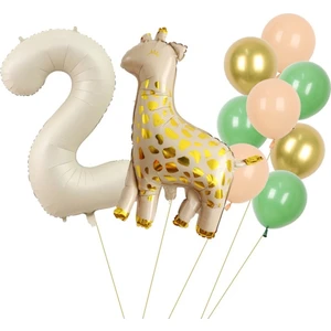 Düvenci Ticaret Zürafalı Yaş Balon Seti