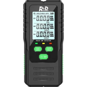 Emf Metre Elektromanyetik Alan Elektrik Alan Radyo Frekansı Radyasyon Dedektörü Ölçer