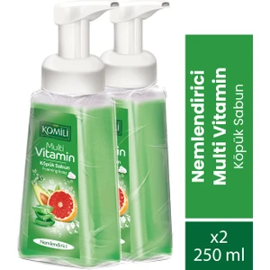 Köpük Sabun Multi Vitamin  250 ml + 250 ml