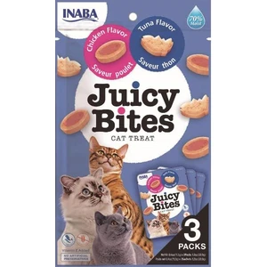 Inaba Juicy Bites Tavuklu ve Tuna Balıklı Kedi Ödül Maması 3 Paketli