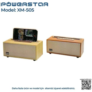 Radyo Nostaljik XM-505 Bluetooth - USB - Hafıza Kartı - Radyo