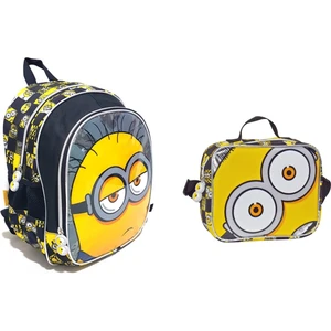 Mınıons Okul Çantası ve Beslenme Çantası
